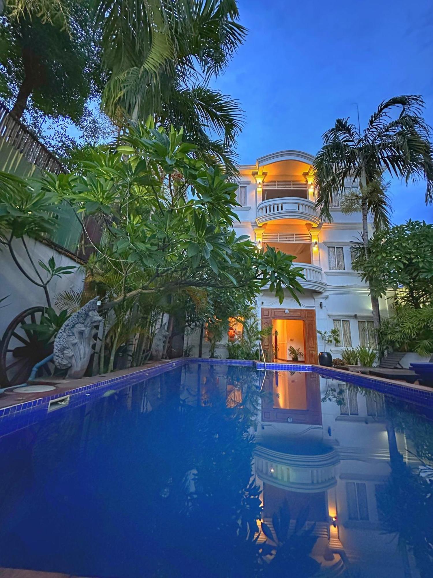 Villa Um Theara, Siem Reap Ngoại thất bức ảnh
